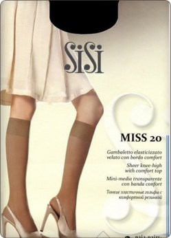 купить Гольфы женские SISI Miss 20 NEW (2 пары) в интернет-магазине