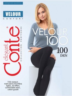 купить Колготки женские CONTE VELOUR 100 XL в интернет-магазине