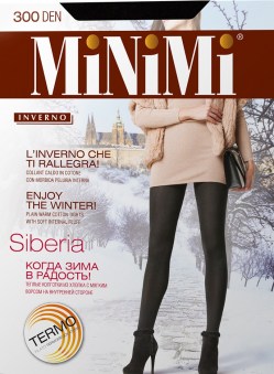 купить Колготки женские MINIMI SIBERIA 300 в интернет-магазине