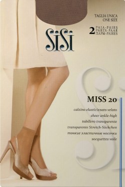 купить Носки женские SISI Miss 20 NEW (2 пары) в интернет-магазине