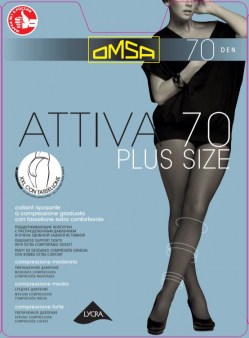 купить Колготки женские OMSA Attiva 70 XXL PLUS SIZE в интернет-магазине