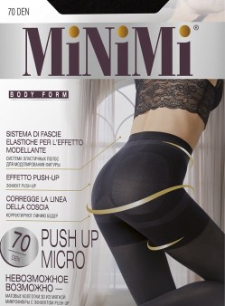 купить Колготки женские MINIMI PUSH UP MICRO 70/140 в интернет-магазине