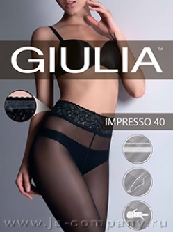 купить Колготки женские GIULIA IMPRESSO 40 в интернет-магазине