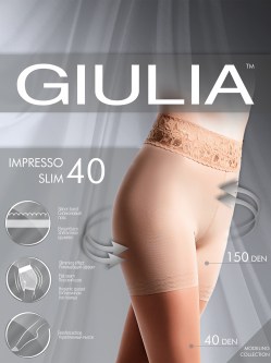 купить Колготки женские GIULIA IMPRESSO SLIM 40 в интернет-магазине