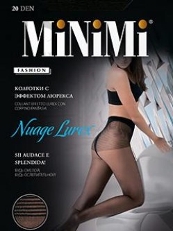 купить Колготки женские MINIMI NUAGE LUREX 20 (фантазийные шортики) в интернет-магазине