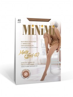 купить Колготки женские MINIMI MATTE EFFECT 40 (NUDO эффект) в интернет-магазине