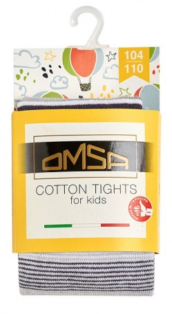 купить Колготки детские OMSA kids Collant 11P11-1 в полоску в интернет-магазине