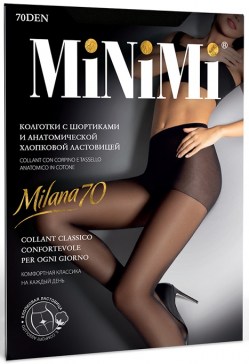 купить Колготки женские MINIMI MILANA 70 (шортики) в интернет-магазине